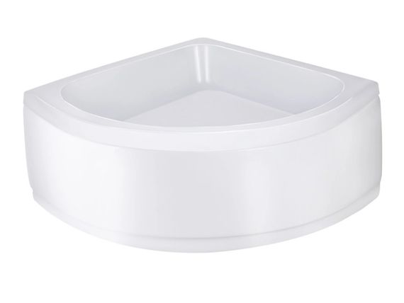 Набір Lidz Душова кабіна Latwa SC80x80.SAT.MID.GR напівкругла, скло тоноване 4 мм + Душовий піддон Kapielka ST80x80x26, з панеллю | Зображення 3