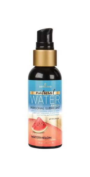 Смазка на водной основе Sensuva Natural Water-Based Watermelon (57мл) без глицерина и парабенов