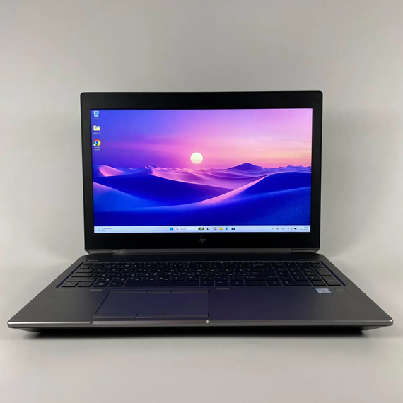 Мобильная рабочая станция Б-класс HP ZBook 15 G5 / 15.6" (1920x1080) IPS / Intel Core i7-8850H (6 (12) ядра по 2.6 - 4.3 GHz) / 16 GB DDR4 / 500 GB SSD / nVidia Quadro P1000, 4 GB GDDR5, 256-bit / TouchID / WebCam / HDMI б/у + Подарок Мышь / USB | Зображення 1