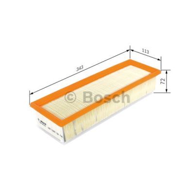 Воздушный фильтр для автомобиля Bosch F026400459 | Зображення 4