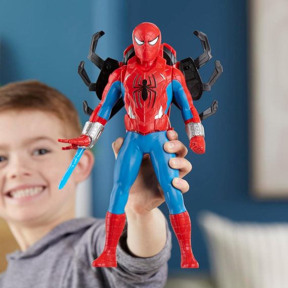 Фігурка Людина Павук Вибуховий Удар із аксесуарами Hasbro Marvel Spider Man Thwip Blast | Зображення 4