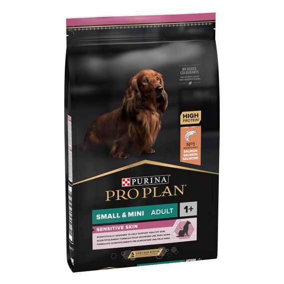 Сухий корм для собак малих порід з лососем Purina Pro Plan Small & Mini Sensitive Skin 7 кг | Зображення 1
