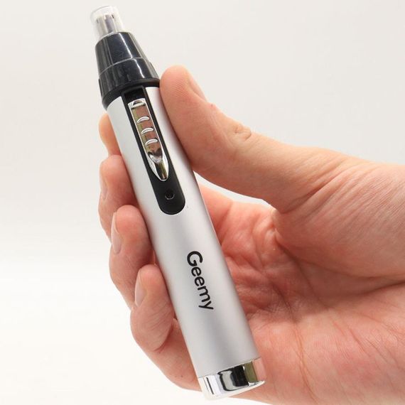 Тример для бороди носа та вух 3в1 GM-3107 / Акумуляторна бритва-тример для видалення волосся | Зображення 2