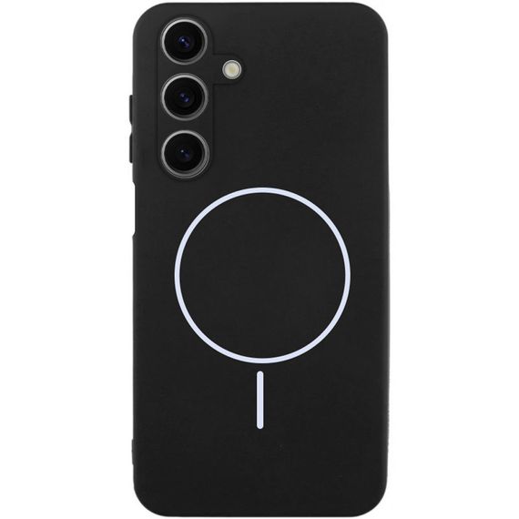 Чохол Silicone Cover Lakshmi Full Camera (AA) with Magnetic Fit для Samsung Galaxy A27 Чорний / Black