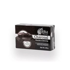 Мило Vatika Dabur з активованим вугіллям 100г 5022496019064
