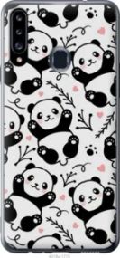 Чохол для Samsung Galaxy A20s A207F з пластику FCh_018343