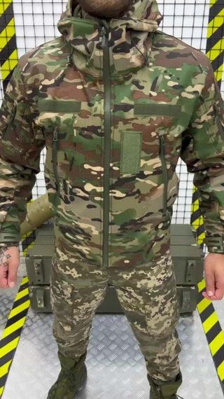 Тактическая куртка SoftShell софтшел  Armageddon  мультикам  ВТ0478 | Зображення 6