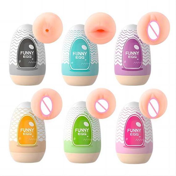 Набор мастурбаторов Funny Egg 6 шт.