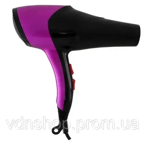 Фен для волосся Gemei GM-1766 2600 Вт Подача холодного повітря Вузький концентратор | Зображення 2