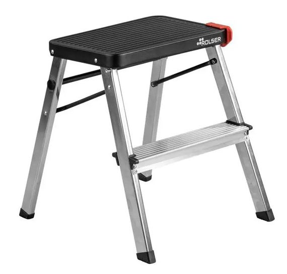 Драбина Rolser Taburete M/2 2 щаблі Negro (MD2001-1023)