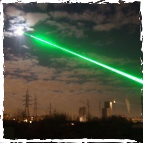 Лазер зелений. Лазерна указка зелений лазер Laser 303 green з насадкою | Зображення 2