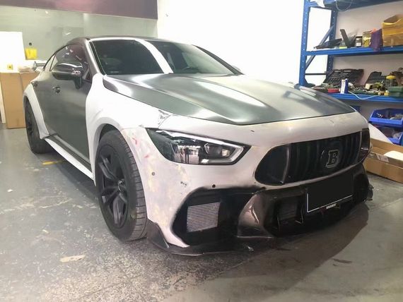 Комплект обвісів Rocket 900 Carbon (2018-2022) для Mercedes AMG GT 4 X290 2018- рр | Зображення 7