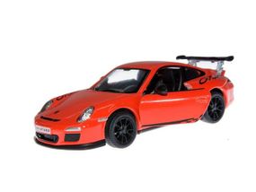 Коллекционная игрушечная машинка PORSCHE 911 GTS RS KT5352W инерционная Оранжевый