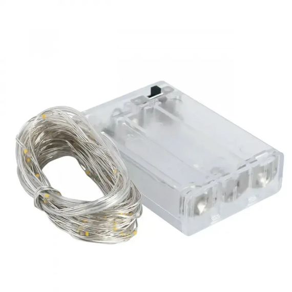 Світлодіодна гірлянда на батарейках RD-301, 5 метрів (мультиколір, rgb) | Зображення 3