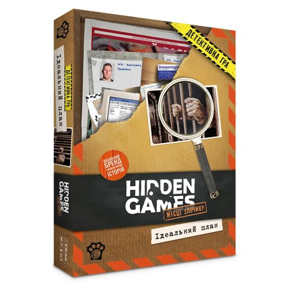 Настольная игра Таинственные истории: Дело 1. Идеальный план (Hidden Games) укр.