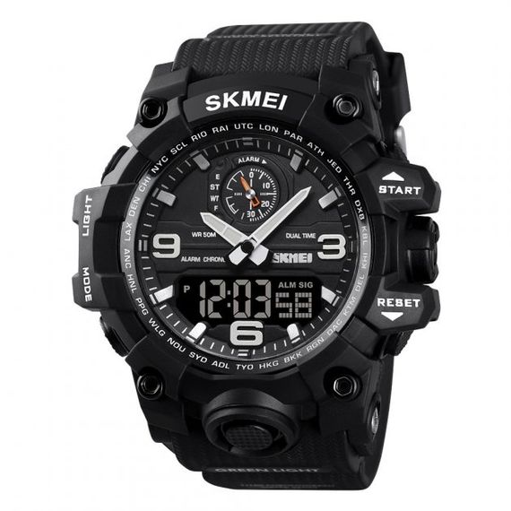Чоловічий годинник Skmei 1586 Black