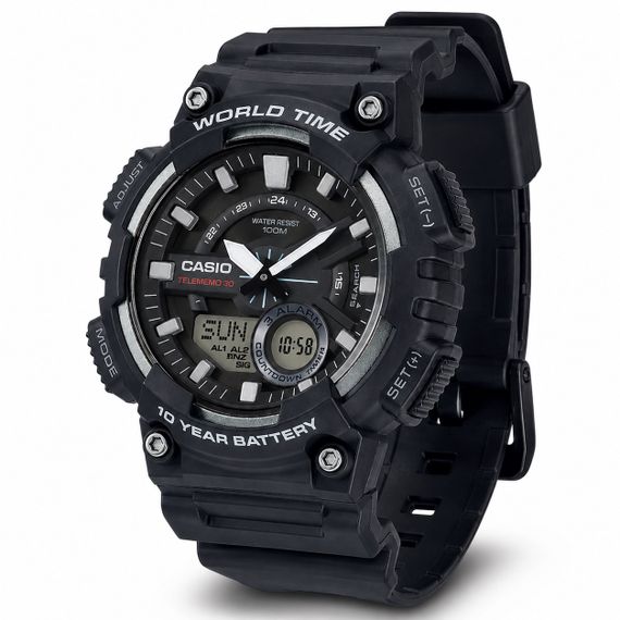 Чоловічий годинник Casio AEQ-110W-1A