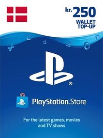 PlayStation Network Gift Card 250 DKK PSN DENMARK