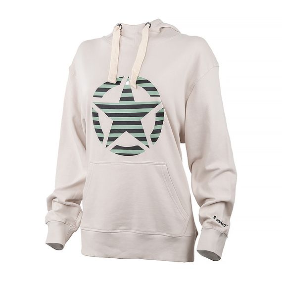 Толстовка JEEP HOODED OVERSIZE SWEATSHIRT STAR Striped Print