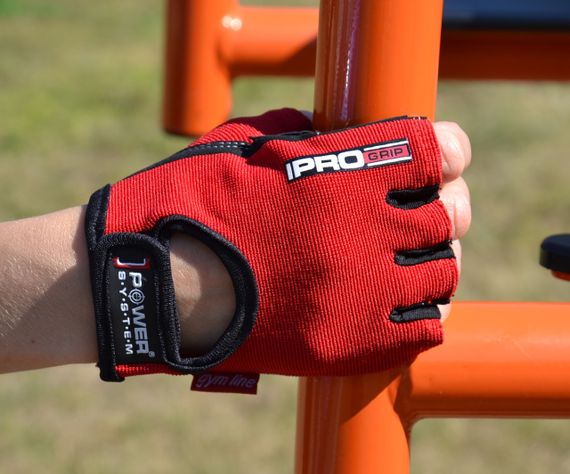 Рукавички для фітнесу Power System PS-2250 Pro Grip Red L | Зображення 8