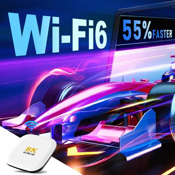 H96 MAX M2 4GB/64GB Android 13.0 Голос. Керування | Зображення 3