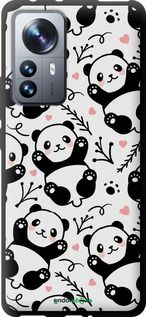 Чохол на Xiaomi 12 Pro Панди "4318b-2560-2448"