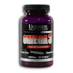 Омега для спорту Ultimate Nutrition Omega 3 90 Softgels