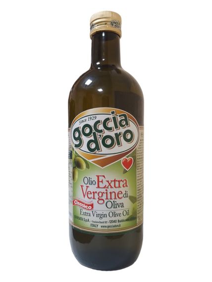 Оливковое Масло Olio Extra Verginе di Oliva Classico Goccia D`oro - 1 л (ИТАЛИЯ) - ОРИГИНАЛ