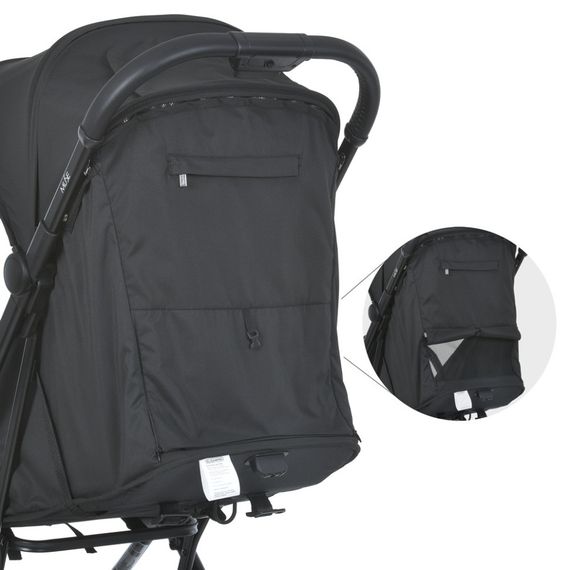 Коляска дитяча прогулянкова MUSE ME 1118 Black | Зображення 6