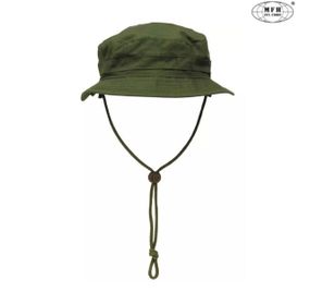 Панама з малим відворотом MFH GB SF Bush Hat Ріп-Стоп Olive