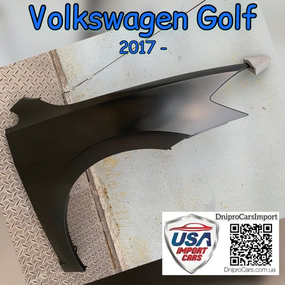 Volkswagen Golf з 2017 праве переднє крило, 5G0821106B | Зображення 1