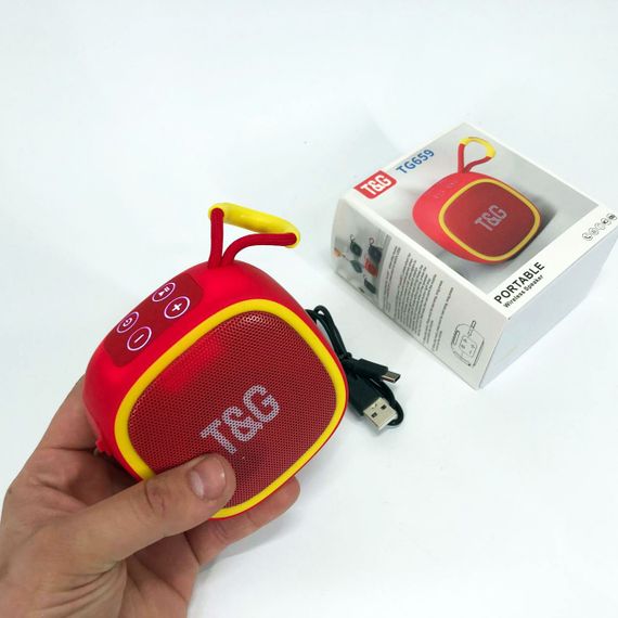 Колонка для любителів активного відпочинку TG659, Bluetooth колонка з хорошою батареєю IZ-68 | Зображення 5