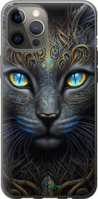 Чохол на iPhone 12 Pro Max Кішка "5548t-2054-2448"
