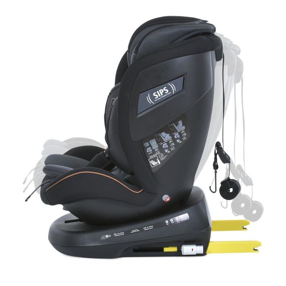 Автокрісло I-CON ME 1117 Melange Midnight, група 0+/1-2-3, isofix, поворот 360 | Зображення 1