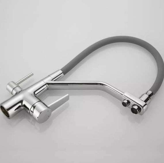 Змішувач для кухні WEZER з підключенням дл фільтру INX4A-08 | Зображення 3