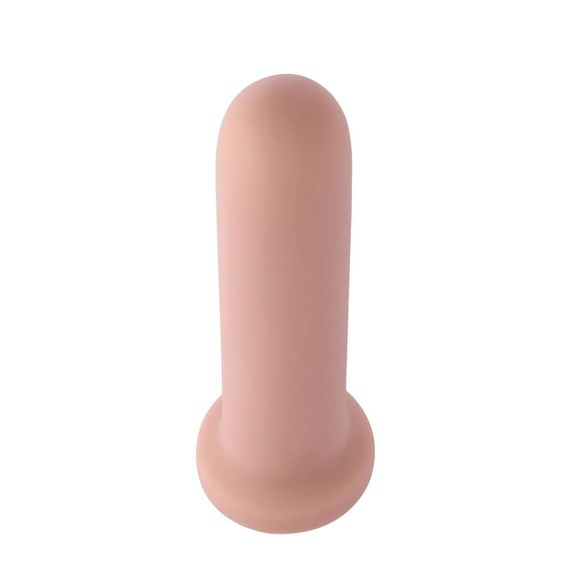 Силіконовий дилдо для секс-машин Hismith Silicone Anal Plug Dildo, система KlicLok Sex Aura | Зображення 3