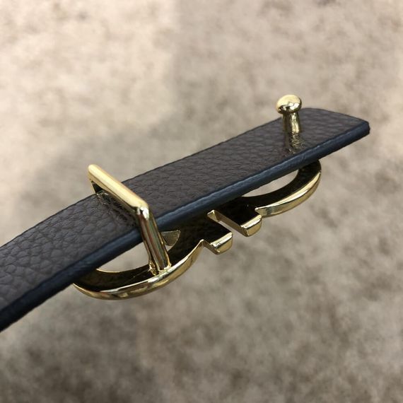 Пояс Belt Ferragamo Slim Gold | Зображення 6