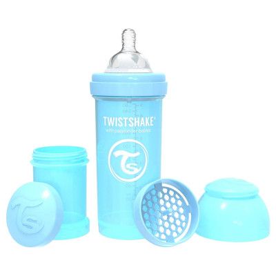 Набор для кормления новорожденных Twistshake Value Pack Blue из трех антиколиковых бутылочек 260 мл (78844) | Зображення 3