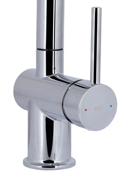 Змішувач для кухні Qtap Rozcesti з висувним виливом з підключенням для питної води QTROZ366CRM45938 | Зображення 2