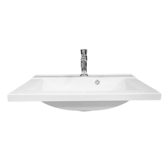 Раковина накладна Adamant QUANTO, прямоугольная (4824296206101) | Зображення 2