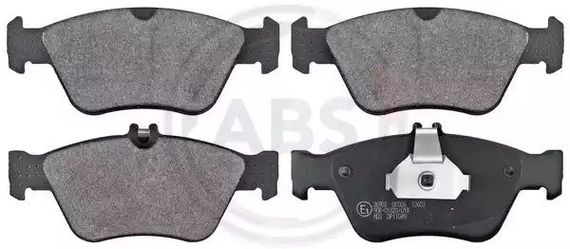 Колодки передні гальмівні MB W202/210 (ATE), ABS (36903) | Зображення 2