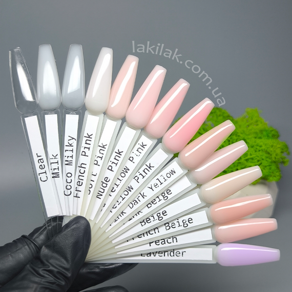 Рідкий полігель Starlet Professional Pink Beige 15мл | Зображення 1