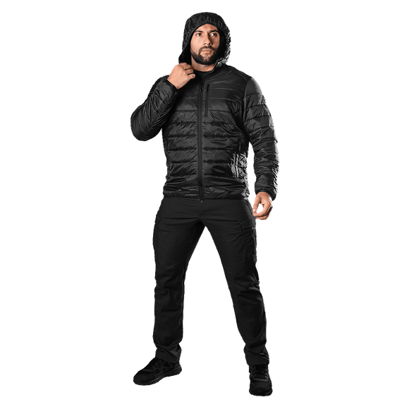 Легкий Пуховик Storm Hood 2.0 Чорний (8255), XL | Зображення 1