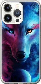 Чехол на iPhone 13 Pro Арт-волк "3999u-2372-17620"