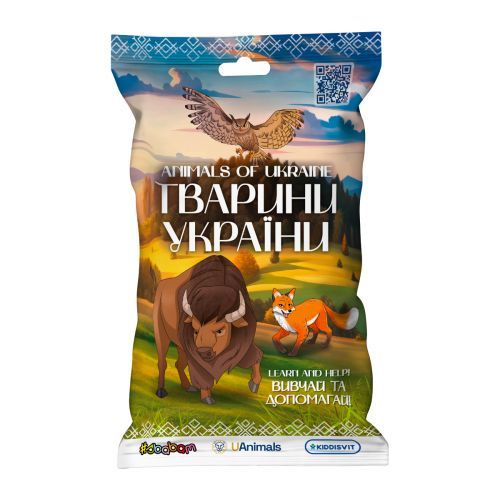 Стретч-іграшка у вигляді тварини – ТВАРИННІ УКРАЇНИ 1/CN25 Sbabam, Ціна за 1 штуку, в пакеті (8055035560281)