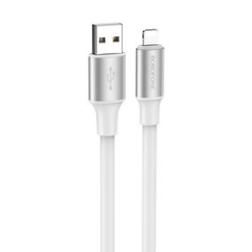 Кабель Borofone BX82, USB-Lighting, 2.4A, довжина 1м, White, BOX