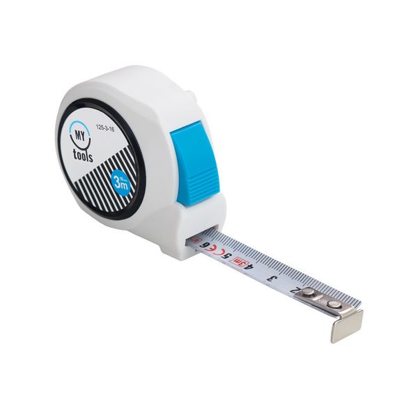 Рулетка измерительная MyTools Easy 3м х 16мм (125-3-16) | Зображення 1