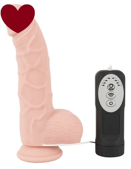 Вибратор на присоске Medical Silicone Pulsating Vib sexstyle