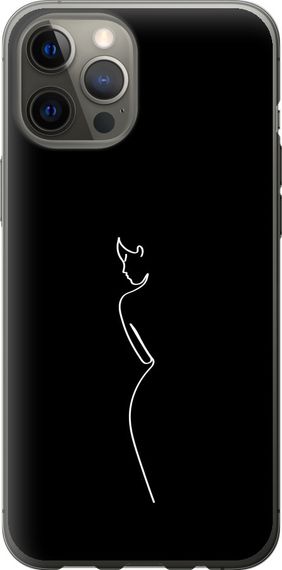 Чехол на iPhone 12 Pro Max Силуэт1 "4590u-2054-17620"