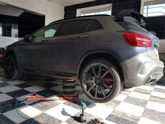 Домкрат автомобильный пневматический, 14.5-400мм lifting jack AND 5T | Зображення 5